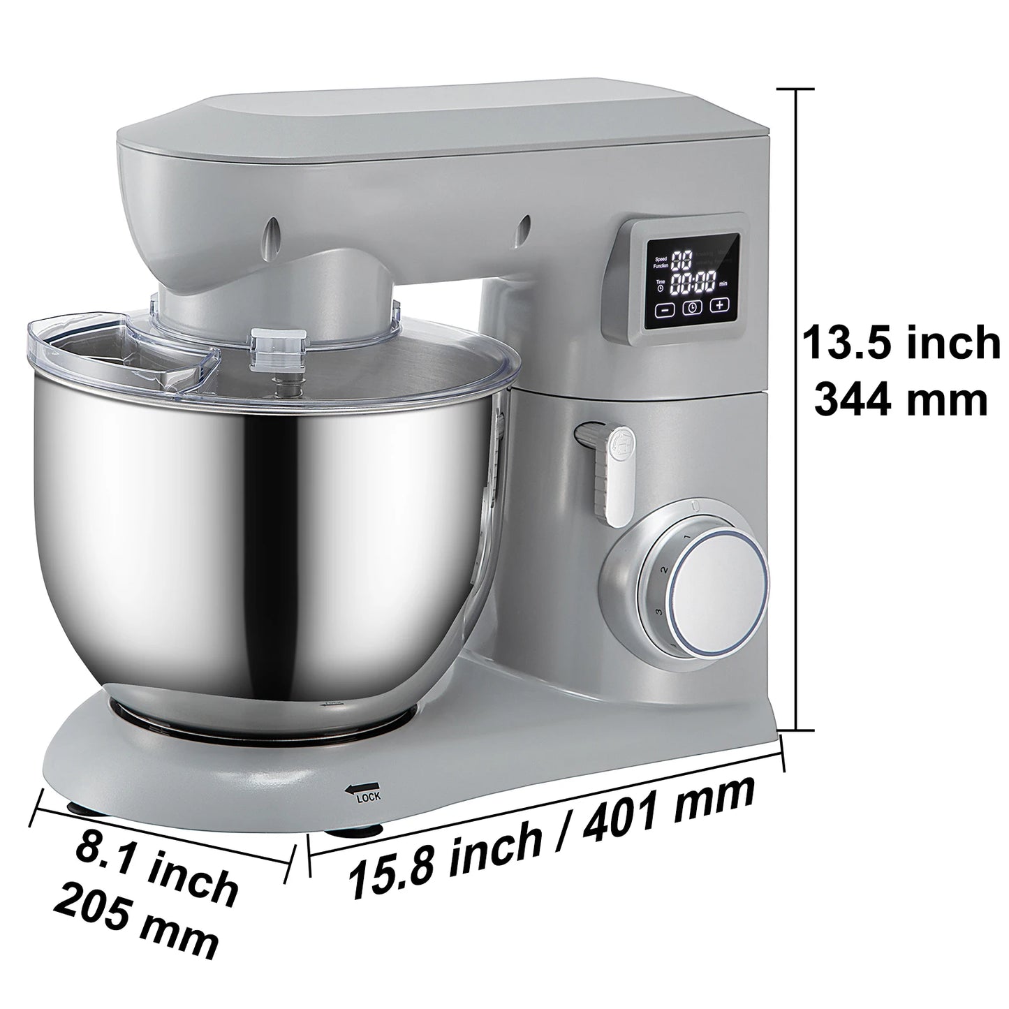 5IN1 Stand Mixer Multifunctional Electric Mixer with 6 Speeds