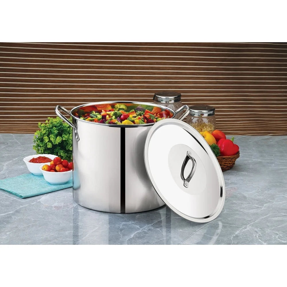 12 Quart Stainless Steel Heavy Duty Stockpot