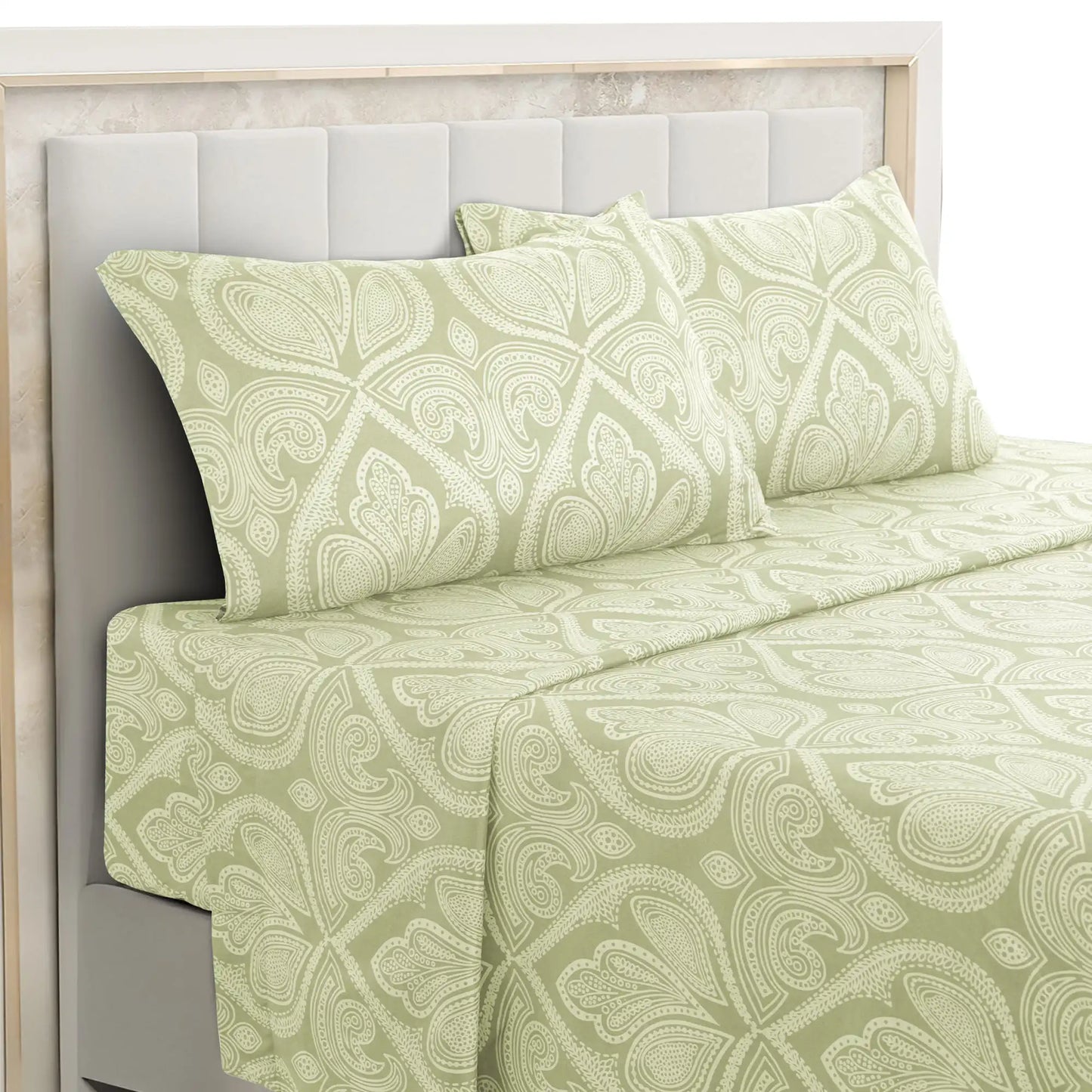 Decor 4-Piece Paisley Bed Sheet Set
