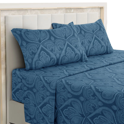 Decor 4-Piece Paisley Bed Sheet Set
