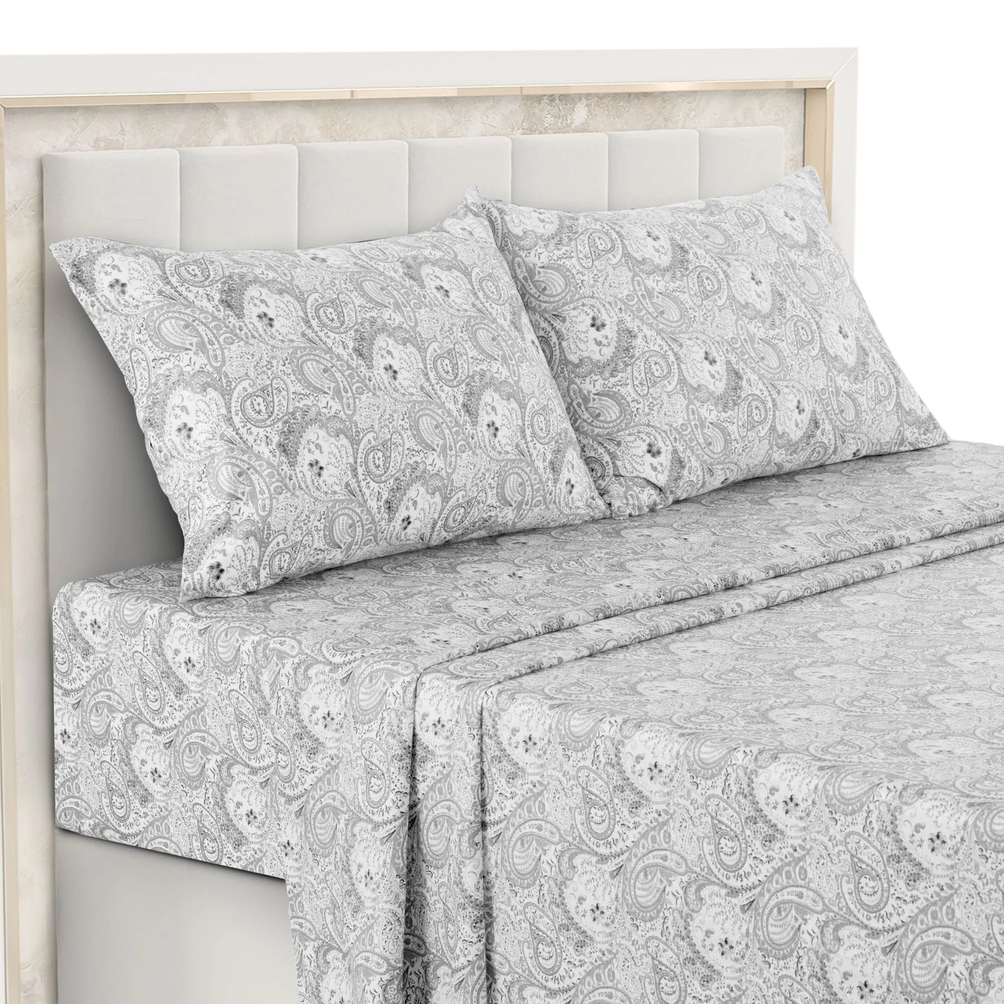 Decor 4-Piece Paisley Bed Sheet Set