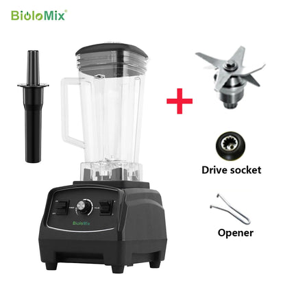 BPA Free 3HP 2200W Heavy Duty Grade Blender Mixer Juicer