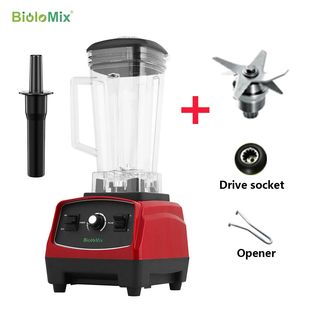 BPA Free 3HP 2200W Heavy Duty Grade Blender Mixer Juicer