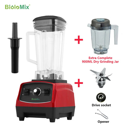 BPA Free 3HP 2200W Heavy Duty Grade Blender Mixer Juicer