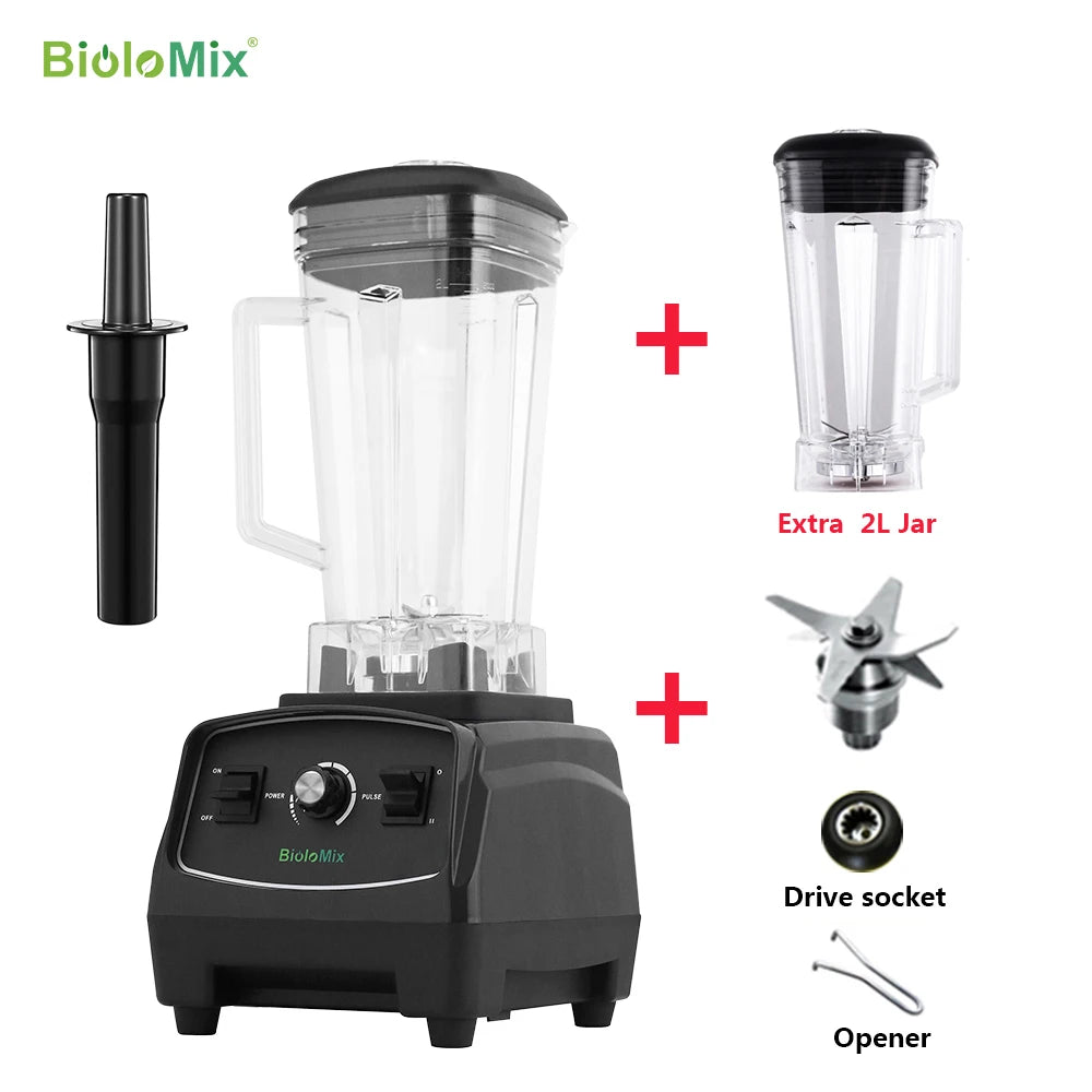 BPA Free 3HP 2200W Heavy Duty Grade Blender Mixer Juicer