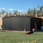 12x14 Outdoor Metal Storage Sheds With Lockable Doors