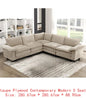 6-Piece Modular Sectional Sofa Set