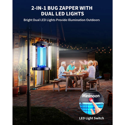 Outdoor Mosquito Zapper with Dual LED Light 4200V