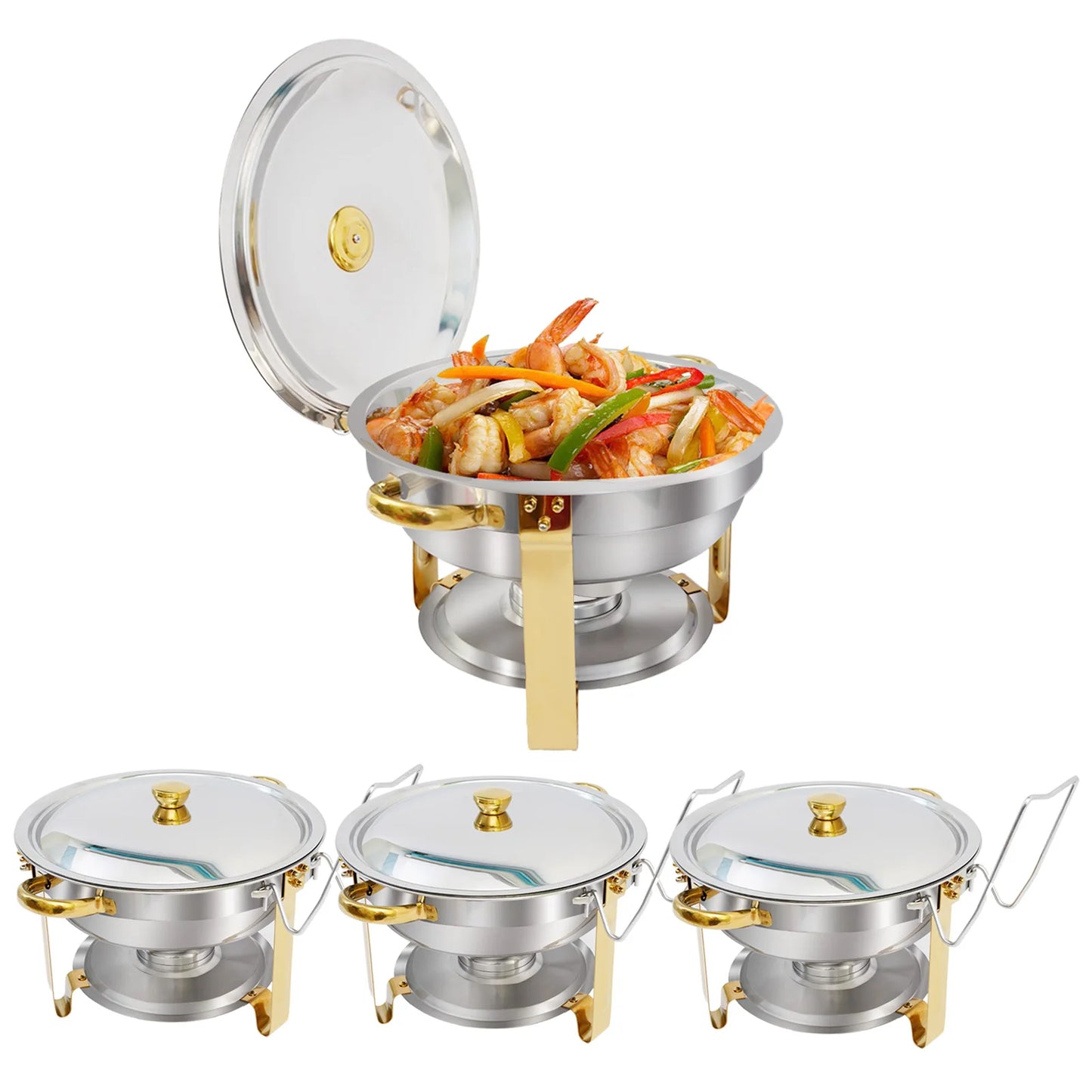 5QT Chafing Dish Buffet Set Stainless Steel