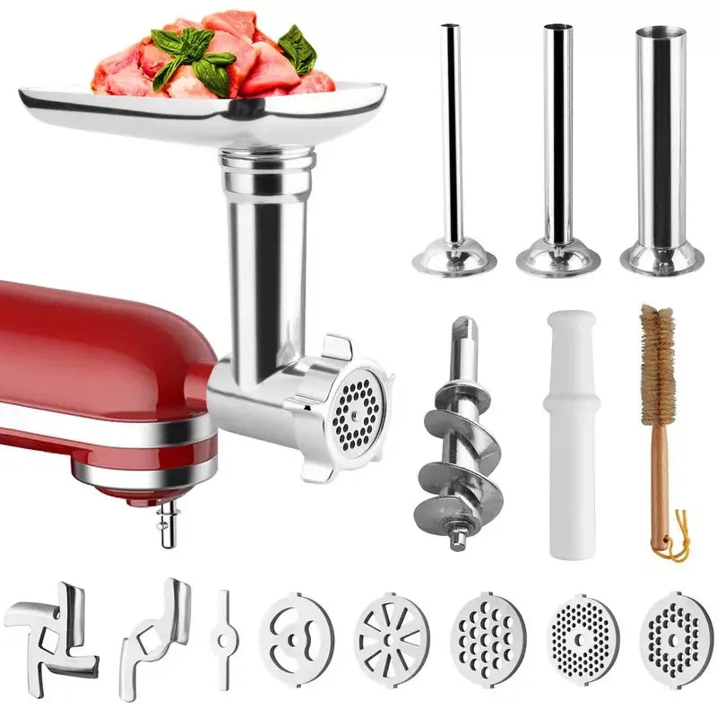 Stainless Steel Grinder Attachment For KitchenAid Stand Mixer