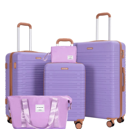Luggage Sets 3-Piece Suitcases with Double Spinner Wheels