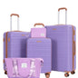 Luggage Sets 3-Piece Suitcases with Double Spinner Wheels