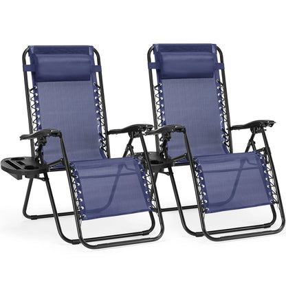 Zero Gravity Set of 2 Portable Recliner