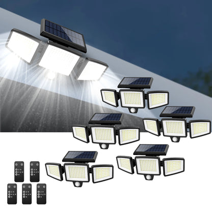 Motion Sensor 3-Head 200+ LEDs Security Light