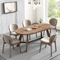 70.86in Rustic Oval Dining Table 6-8 Person