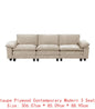 6-Piece Modular Sectional Sofa Set
