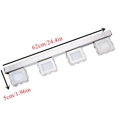 Crystal Vanity Light-up Front Mirror Make-up