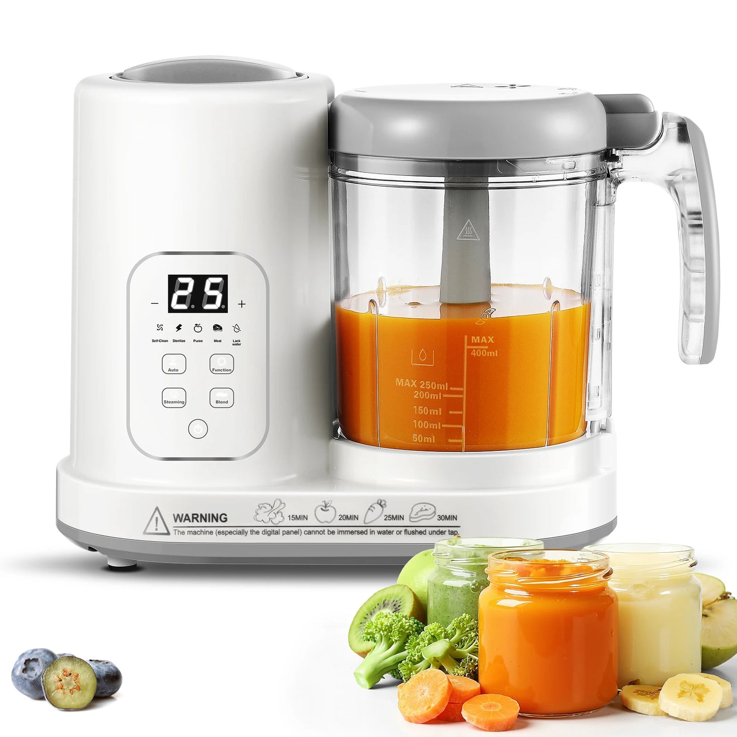 4-12 Months Baby Food Maker Steamer Blender
