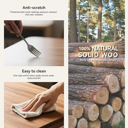 Breakfast Nook Corner Dining Table with Bench