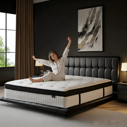 12 Inch Queen and King Full Size Multilayer Hybrid Mattresses