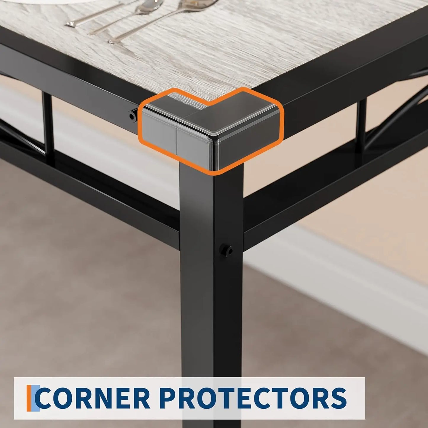 Wood Kitchen Table Chairs Set of 4