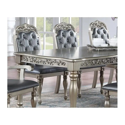 Formal 1pc Dining Table with 2 Leaves