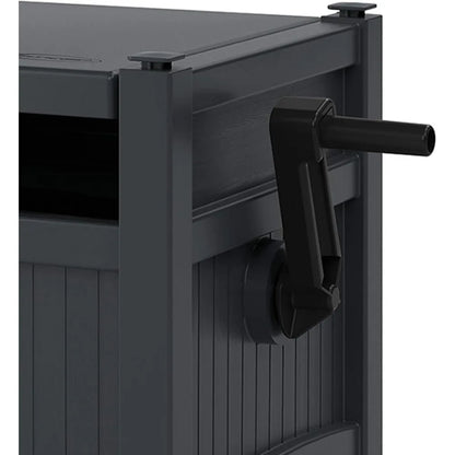 Garden Hose Storage Reel Box Resin