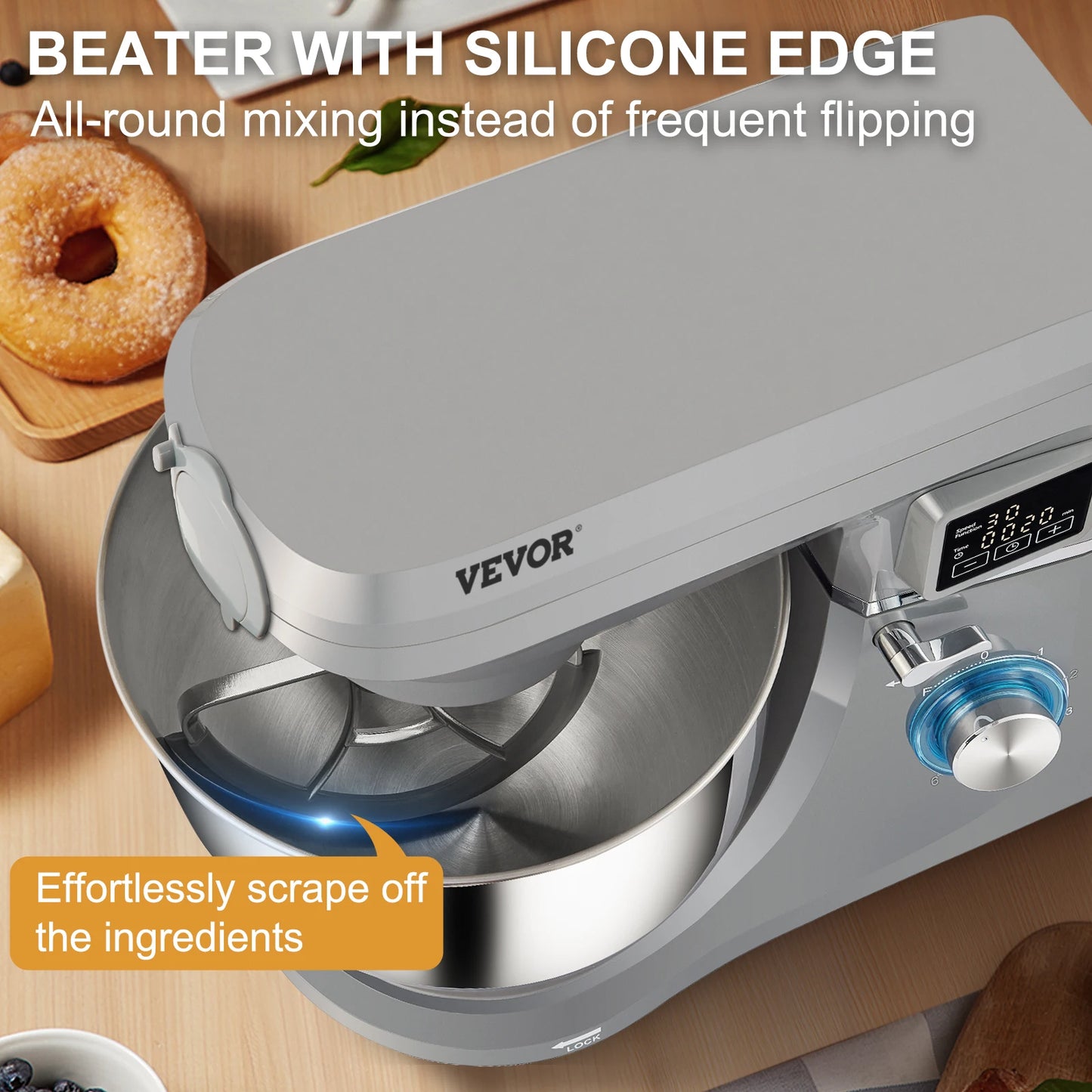 5IN1 Stand Mixer Multifunctional Electric Mixer with 6 Speeds
