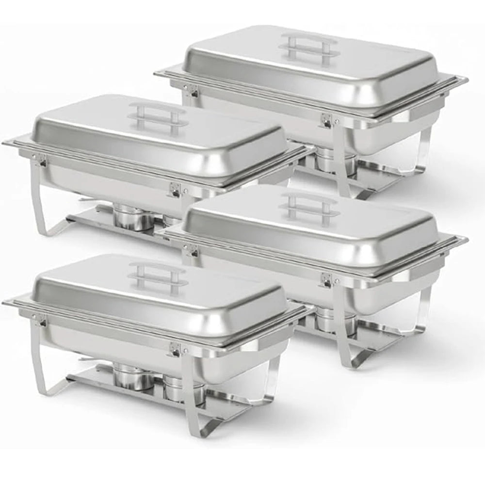 Chafing Dish Buffet Set 8QT Electric Stainless Steel