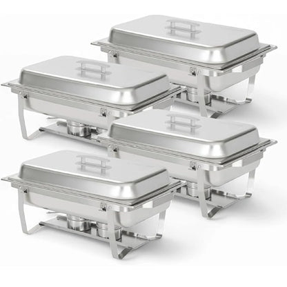 Chafing Dish Buffet Set 8QT Electric Stainless Steel