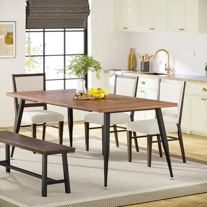 Rectangular Dinner Table for Dining Room