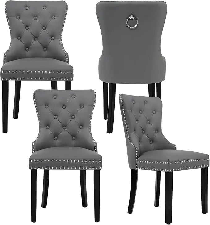 Velvet Dining Chairs Set of 4
