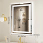36"x 24"LED Bathroom Vanity Mirror for Wall For Living Room