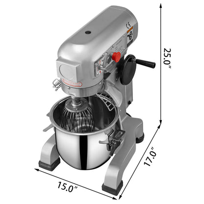 15-30L Electric Dough Machine Stainless Steel Commercial Stand Mixer
