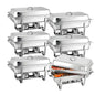 2/4/6 Pack 8QTChafing Dish Buffet Set