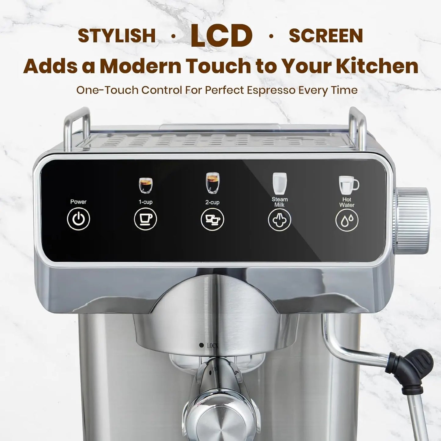 Expresso Coffee Machines With Touchscreen 20 Bar