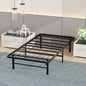 Metal Foldable Bed Frame Heavy Duty Steel Slats 6 Legs