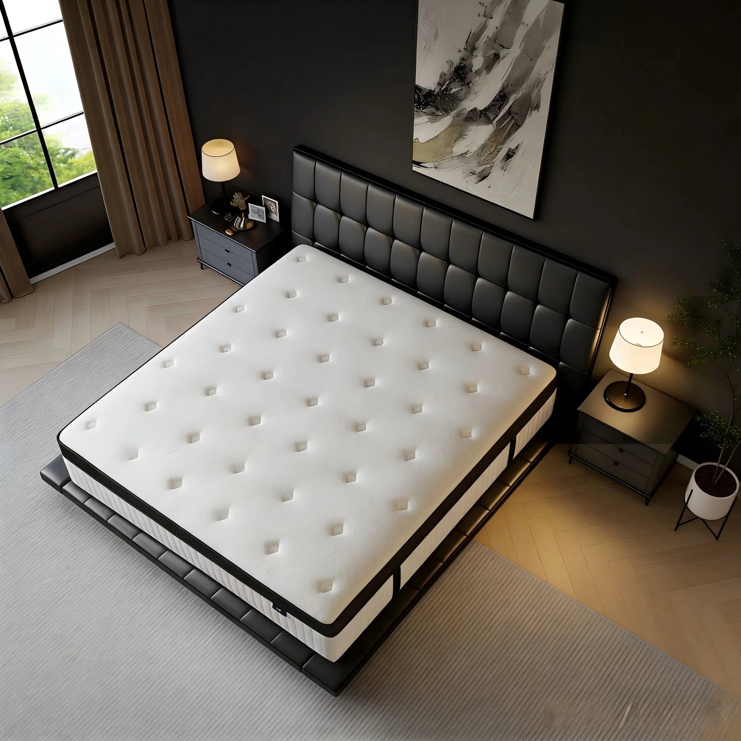 12 Inch Queen and King Full Size Multilayer Hybrid Mattresses