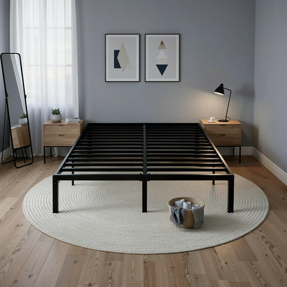 Twin/Full/Queen/King Heavy-Duty Metal Bed Frame