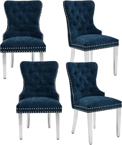 Velvet Dining Chairs Set of 4
