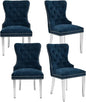 Velvet Dining Chairs Set of 4