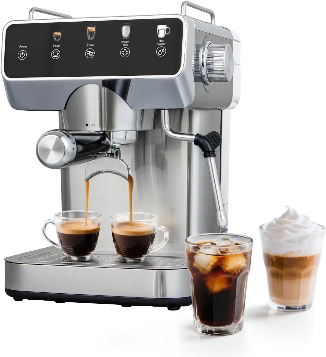 Expresso Coffee Machines With Touchscreen 20 Bar
