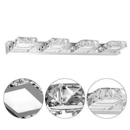 Crystal Vanity Light-up Front Mirror Make-up