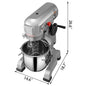 15-30L Electric Dough Machine Stainless Steel Commercial Stand Mixer