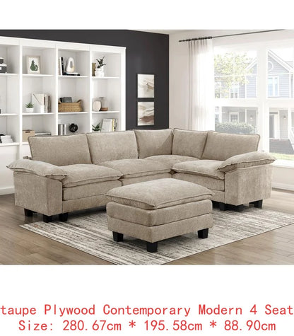 6-Piece Modular Sectional Sofa Set