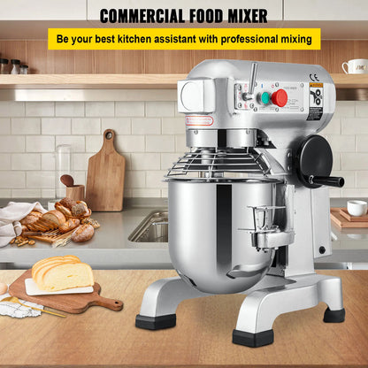 15-30L Electric Dough Machine Stainless Steel Commercial Stand Mixer