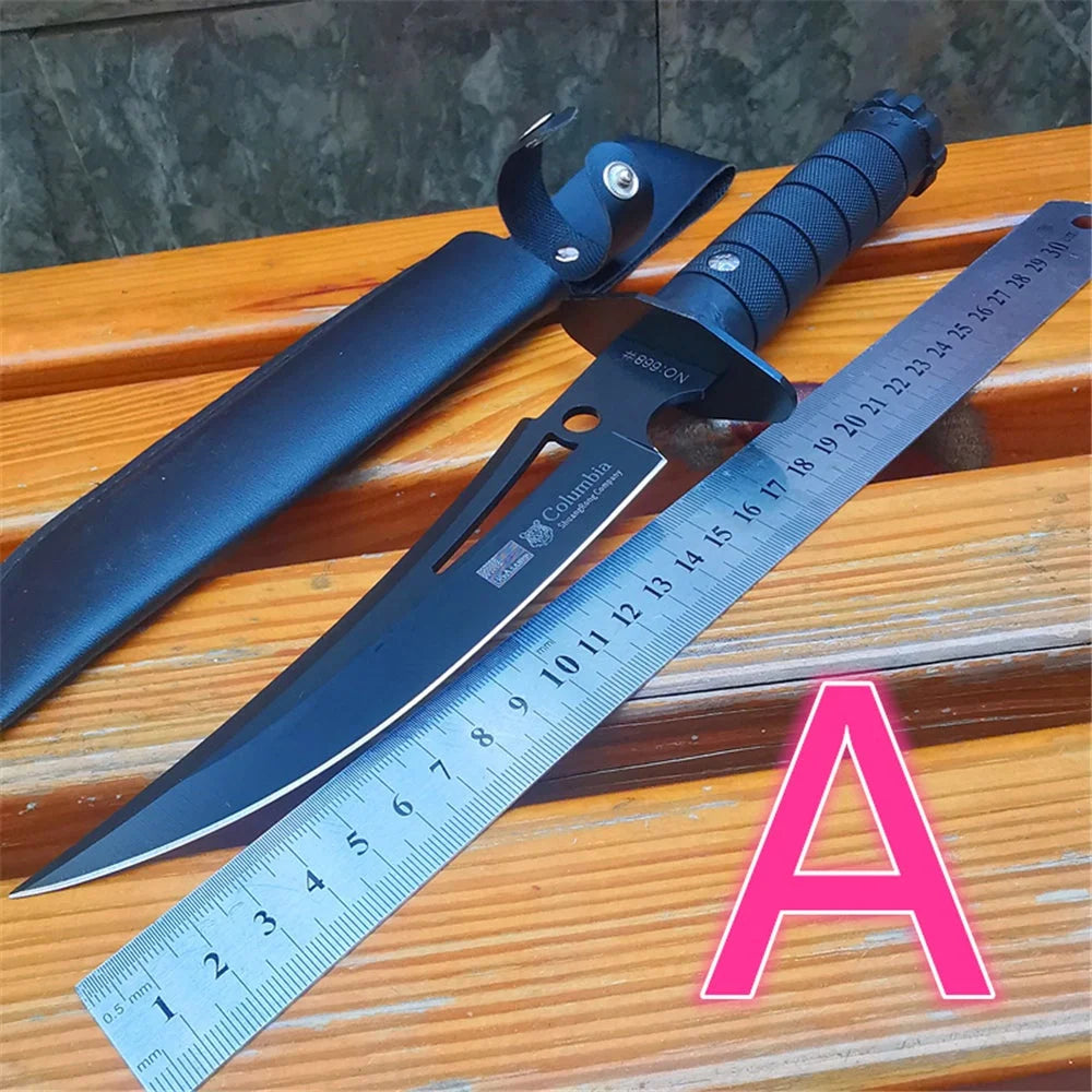 Fixed Blade Stainless Steel Outdoor Survival Camping Knife