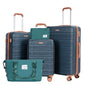 Luggage Sets 3-Piece Suitcases with Double Spinner Wheels