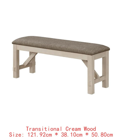 6pc Extendable Dining Table Set