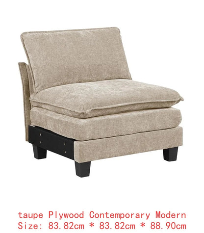 6-Piece Modular Sectional Sofa Set